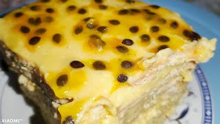 Cómo hacer Marquesa de Parchita maracuya passionfruit [upl. by Bittner]