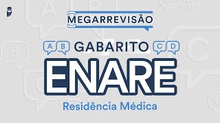 Gabarito ENARE 202324  Correção de Prova ao vivo Residência Médica [upl. by Aerona219]