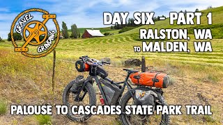 Palouse to Cascades State Park Trail  Bikepacking  Day Six  Part 1  Ralston WA to Malden WA [upl. by Misab]