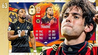 WE GOT HEADLINER ADAMA TRAORE  FIFA 20 KAKA ROAD TO GLORY 63 [upl. by Macknair]