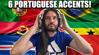 6 types of Portuguese accents MIND BLOWN [upl. by Cudlip]