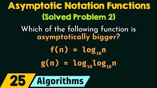 Functions in Asymptotic Notations Solved Problem 2 [upl. by Notnelc351]