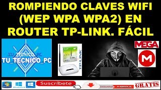 🔥👍 DESCIFRA CLAVES WIFI WEP WPA WPA2 📡 MÉTODO ORIGINAL CERO COPIAEFECTIVO Y FÁCIL 👨‍💻 [upl. by Filippo540]