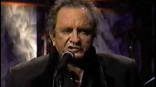 Johnny Cash with Marty Stuart sings quotRusty Cagequot [upl. by Ydnem]