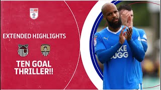 🚨 TEN GOAL THRILLER  Grimsby Town v Notts County extended highlights [upl. by Baer70]