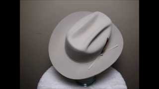 Stetson 4X Beaver Silverbelly Western Cowboy Hat [upl. by Nyleve522]