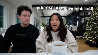 addressing my weight loss  cleaning the entire house Vlogmas Day 2 [upl. by Euqinue]