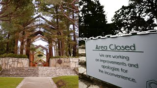 Wayfarers Chapel Closed Due to California Landslides [upl. by Zelda]