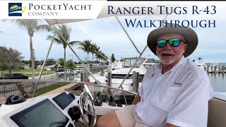 Ranger Tugs R43 CB  FULL Walkthrough [upl. by Rochella936]