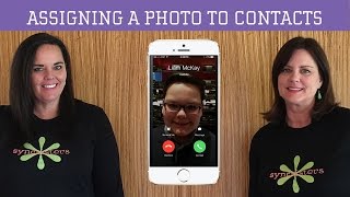 Assigning a Photo to Contacts  iPhone [upl. by Conant]