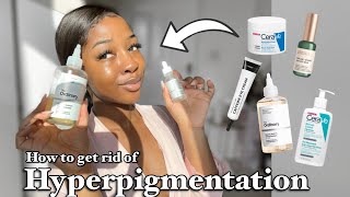 HOW TO GET RID OF HYPERPIGMENTATION  An Effective Skincare Routine  Episode 1 [upl. by Hgieliak]