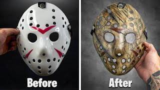 Repainting Cheap Halloween Masks [upl. by Annola]