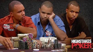 Phil Ivey  Best High Stakes Poker Moments MEGA COMPILATION [upl. by Lissi]