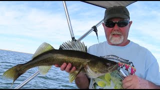 FALL WALLEYE CRAWLING VALLEY RESERVOIR [upl. by Eillac]