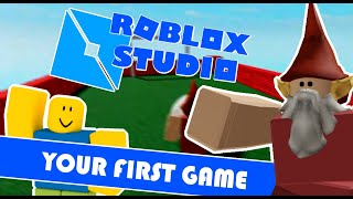 How to Use Roblox Studio  Your First Game 0 [upl. by Airlia463]