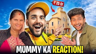 MUMMY REACTION ON FUKRA INSAAN NEW HOME TOUR  DAY 76 [upl. by Huston]