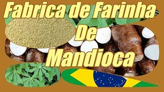 Fábrica de farinha mandioca [upl. by Iolanthe]