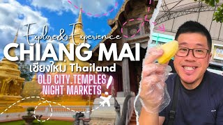 HISTORICAL CITY  Chiang Mai Thailand Ep 3  Old City amp Temples Tour  Chinatown  Night Markets [upl. by Gariepy429]