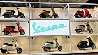 11 New Best Vespa Scooters For 2024 [upl. by Adnilreh]