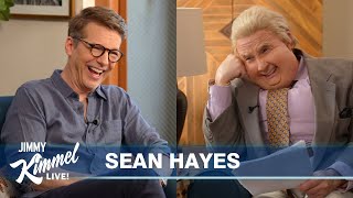 Jiminy Glick Interviews Sean Hayes [upl. by Kenleigh]