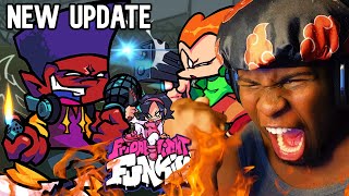 OG FNF Week 8 UPDATE Is INSANE  Friday Night Funkin FULL WeekEnd [upl. by Yelyk]