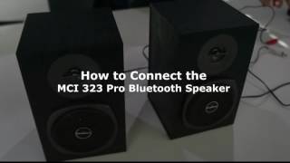 Installation Guide for Mci 3300pro with Mci 323 bluetooth speaker [upl. by Kareem]