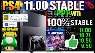 Jailbreak PS4 on 1100  100 Stable  Newest GoldHen  Multi Loader [upl. by Aztiram]