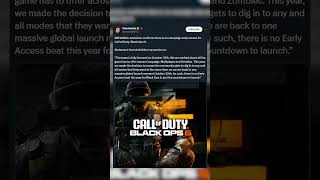 The REASON we WONT be getting CAMPAIGN EARLY ACCESS on Black Ops 6 [upl. by Buchbinder]