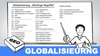 Geovokabeln Globalisierung  Erdkundeunterricht  Geographieunterricht [upl. by Jacklin687]