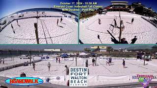 Emerald Coast Volleyball Fall Classic 2024  October 17 2024  MW Doubles  Pool Play [upl. by Vladi759]