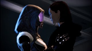 TaliFemShep Romance Scene  Mass Effect 2 [upl. by Sladen]