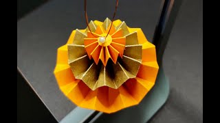 Whimsy Pumpkin Ornament [upl. by Namielus]