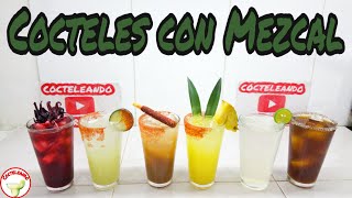 Cocteles Fáciles con Mezcal  6 HighBalls con Mezcal  Cocteleando [upl. by Anauqat19]