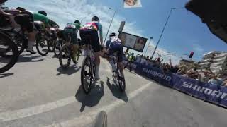 Alpecin  Deceuninck train crashes infront of me in Tour of Turkey [upl. by Rehctelf]