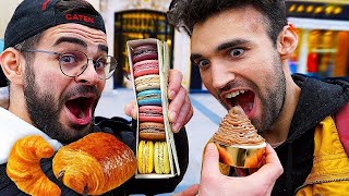 UN AMÉRICAIN TESTE NOS PÂTISSERIES FRANÇAISES [upl. by Anillehs]