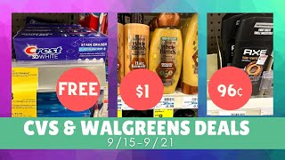 Top CVS amp Walgreens Deals 915921 cvsdeals walgreensdeals [upl. by Bois405]