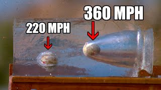 Cannon Ball vs Ballistic Gel in Ultra Slow Mo  The Slow Mo Guys [upl. by Eustasius]