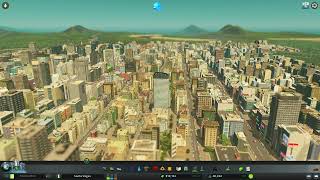 Cities Skylines One tile challenge S02E09 [upl. by Initof]