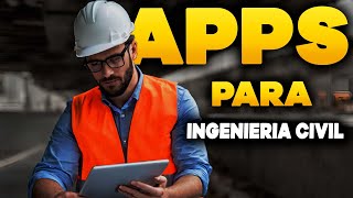 ✅ 10 APPS para INGENIEROS CIVILES 👷‍♂ [upl. by Nirrat]