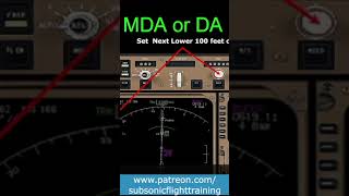 B747400 NONPRECISION APPROACH [upl. by Eocsor]