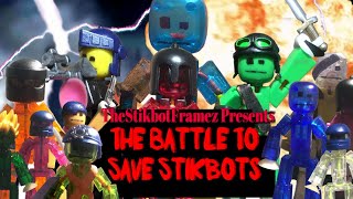 The Battle to Save Stikbots a stikbot Movie [upl. by Kellene]