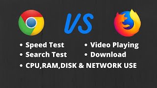 Chrome OR Firefox  Side By Side Comparison  Which One To Pick [upl. by Siuqaj922]