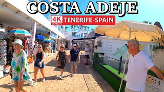 TENERIFE  COSTA ADEJE  Busy Day in this Beautiful Place ☀️ 4K Walk ● November 2023 [upl. by Quiteria]