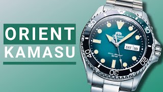 The best affordable diver Orient Kamasu 2 breakdown  review [upl. by Wiedmann426]