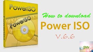 How to download PowerISO 66 for free [upl. by Singh]