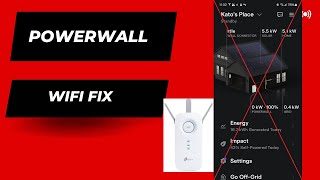 Powerwall WiFi connection fix 2024 [upl. by Heer780]