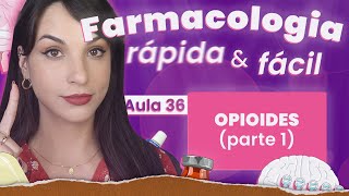 Opioides parte 1  Aula 36  Farmacologia do SNC rápida e fácil  Flavonoide [upl. by Loren341]