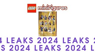 LEGO Minifigures 2024 Leaks  25 series [upl. by Fassold]