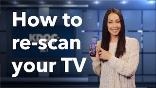 KDOCTV  How to Rescan your TV [upl. by Lrem697]