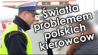 Światła problemem wielu kierowców  Na drogach [upl. by Elfont]